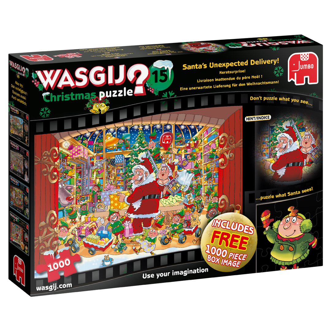 Wasgij Christmas 15: Santa's Unexpected Delivery! (2x1000 brikker)