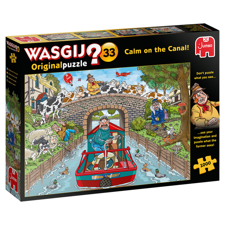 Wasgij Original 33: Calm on the Canal! (1000 brikker)