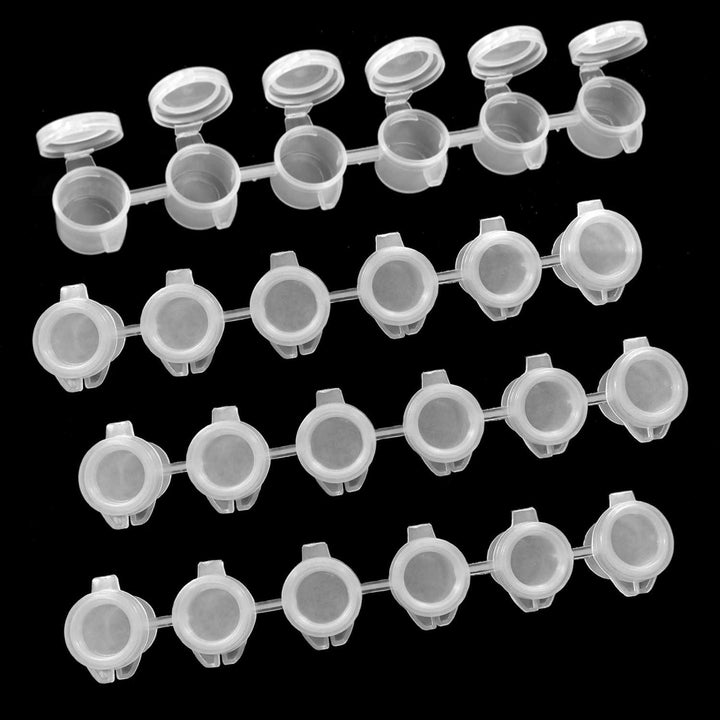 24x Mini Plastic Paint Pots 3ml (Green Stuff World)