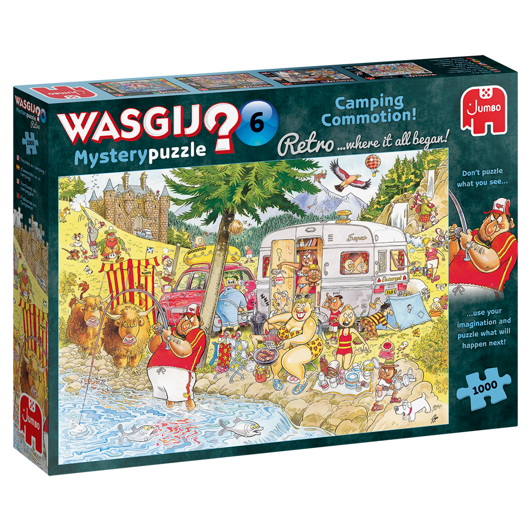 Wasgij Mystery 6: Camping Commotion! (1000 brikker)
