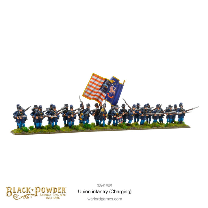 Black Powder: American Civil War - Infantry Regiment Charging