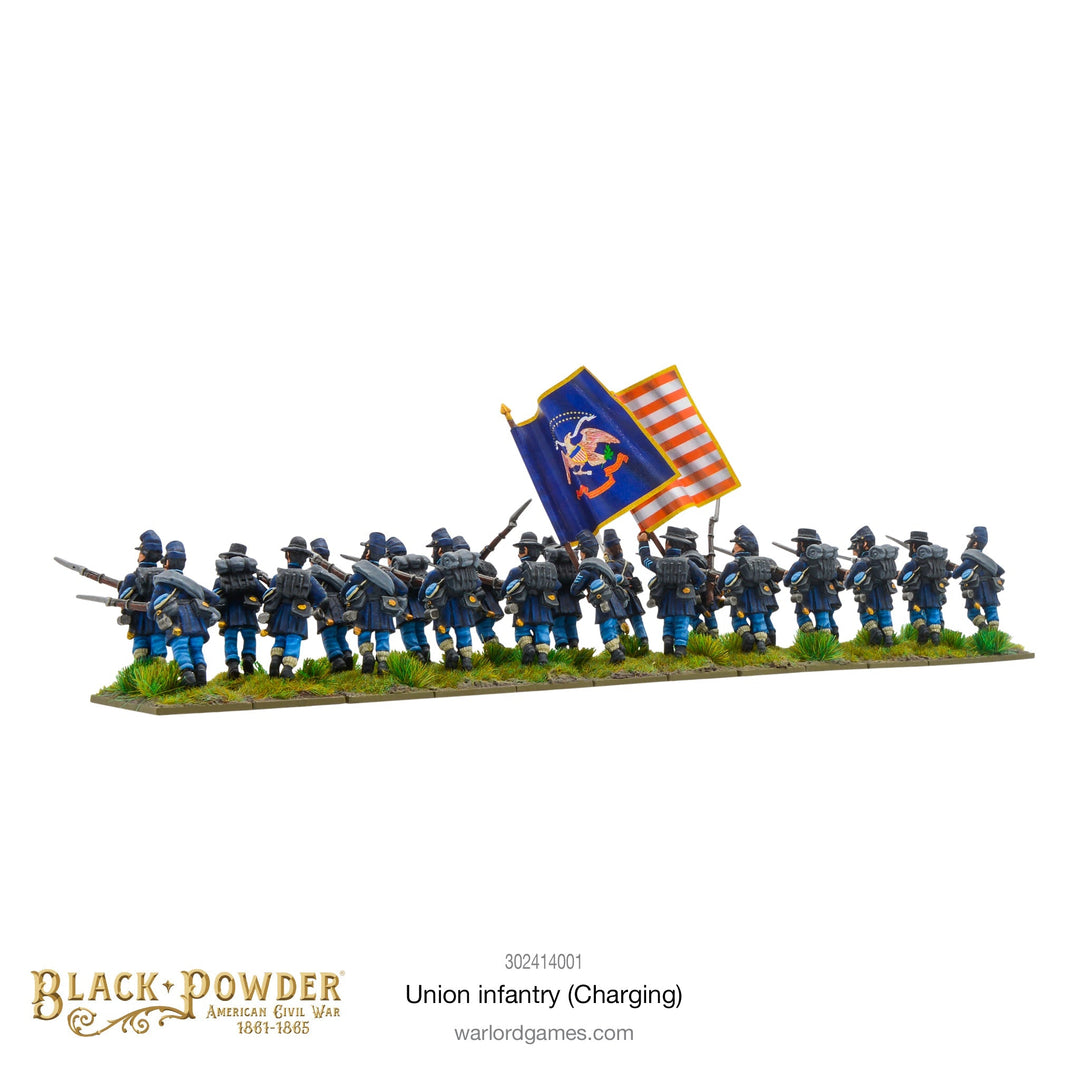 Black Powder: American Civil War - Infantry Regiment Charging