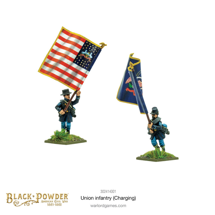 Black Powder: American Civil War - Infantry Regiment Charging