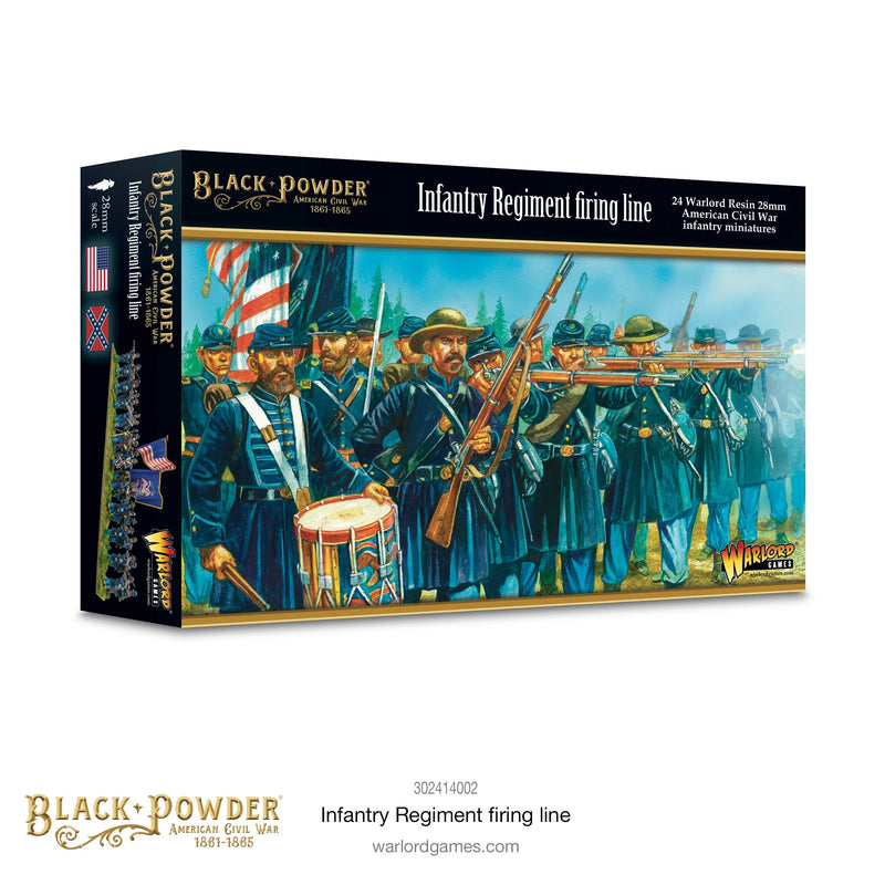 Black Powder: American Civil War - Infantry Regiment Firing Line