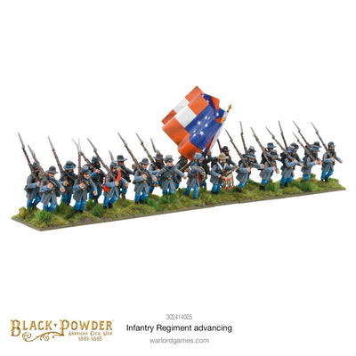 Black Powder: American Civil War - Infantry Regiment Advancing