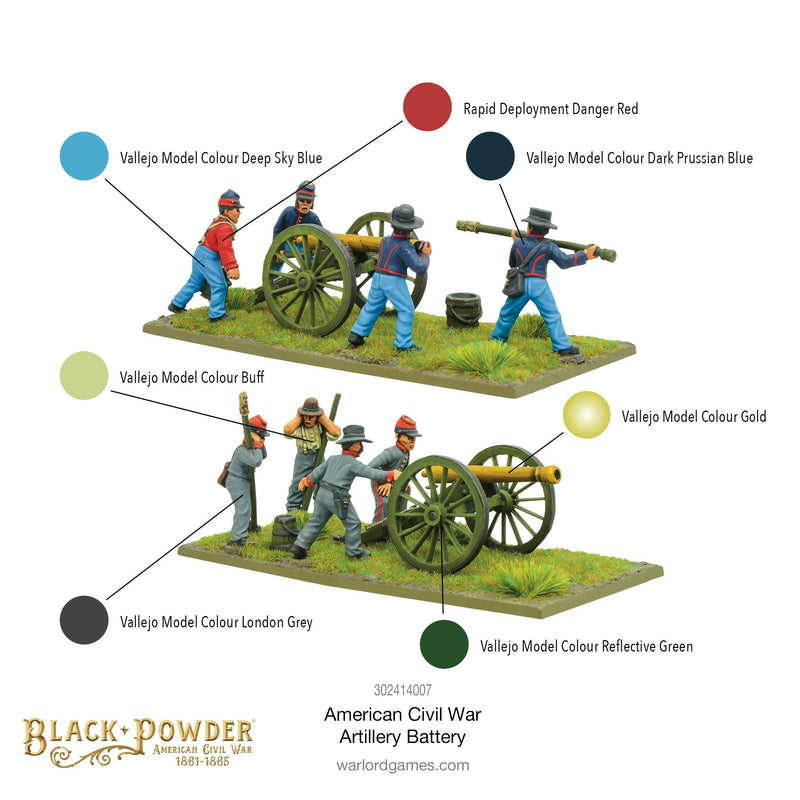 Black Powder: American Civil War - Artillery battery