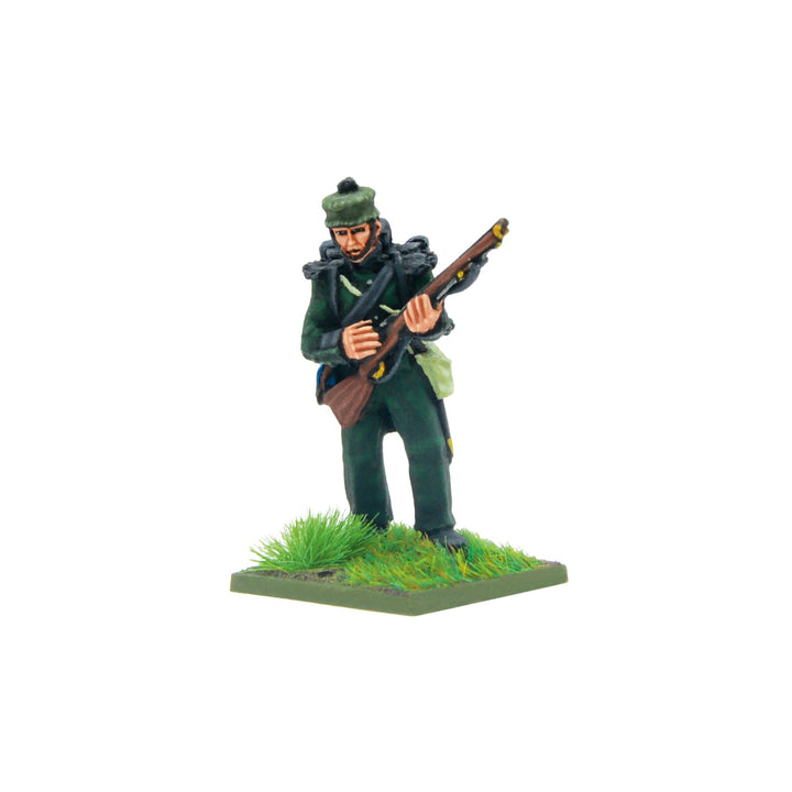 Black Powder: Crimean War British Rifle Brigade in forage caps