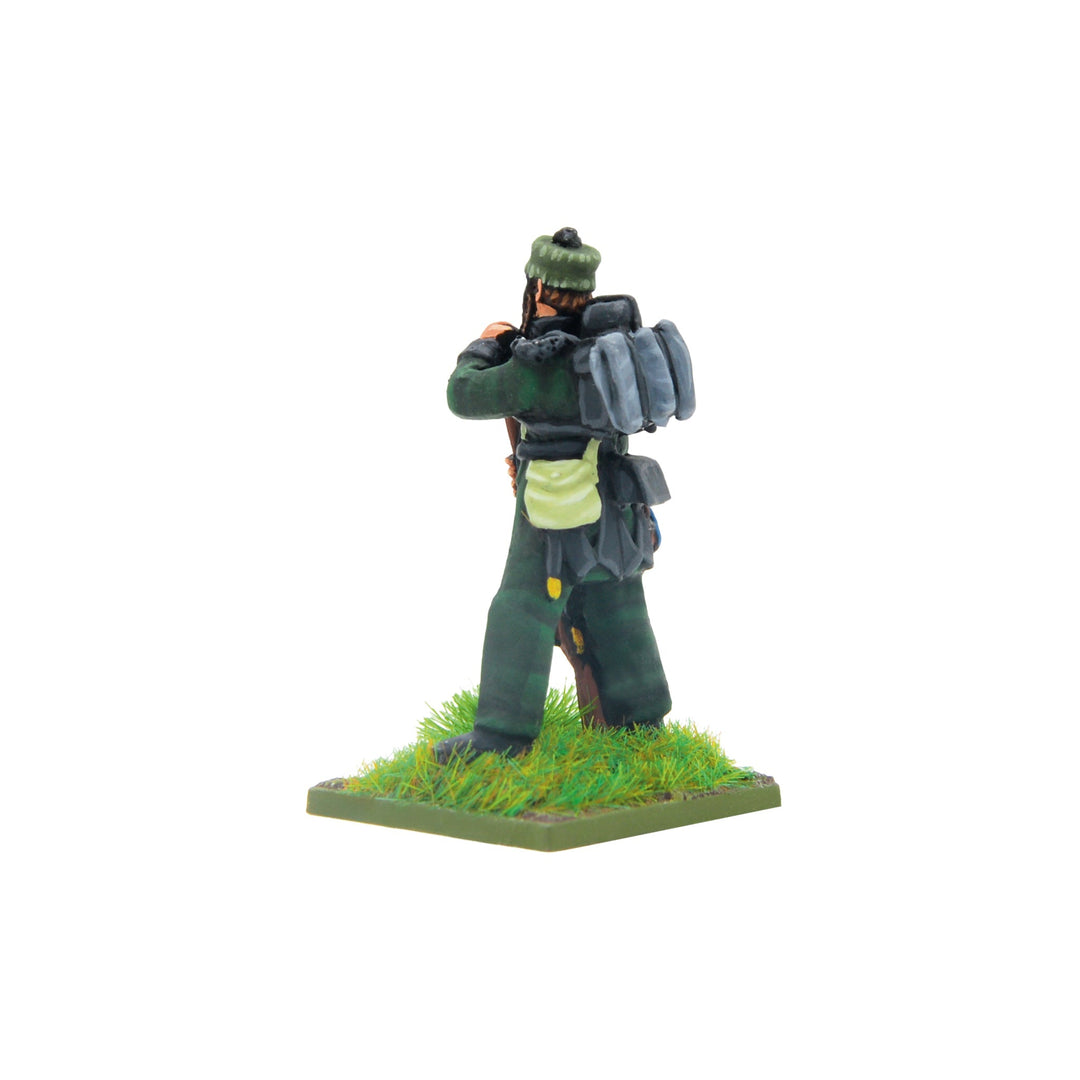 Black Powder: Crimean War British Rifle Brigade in forage caps command