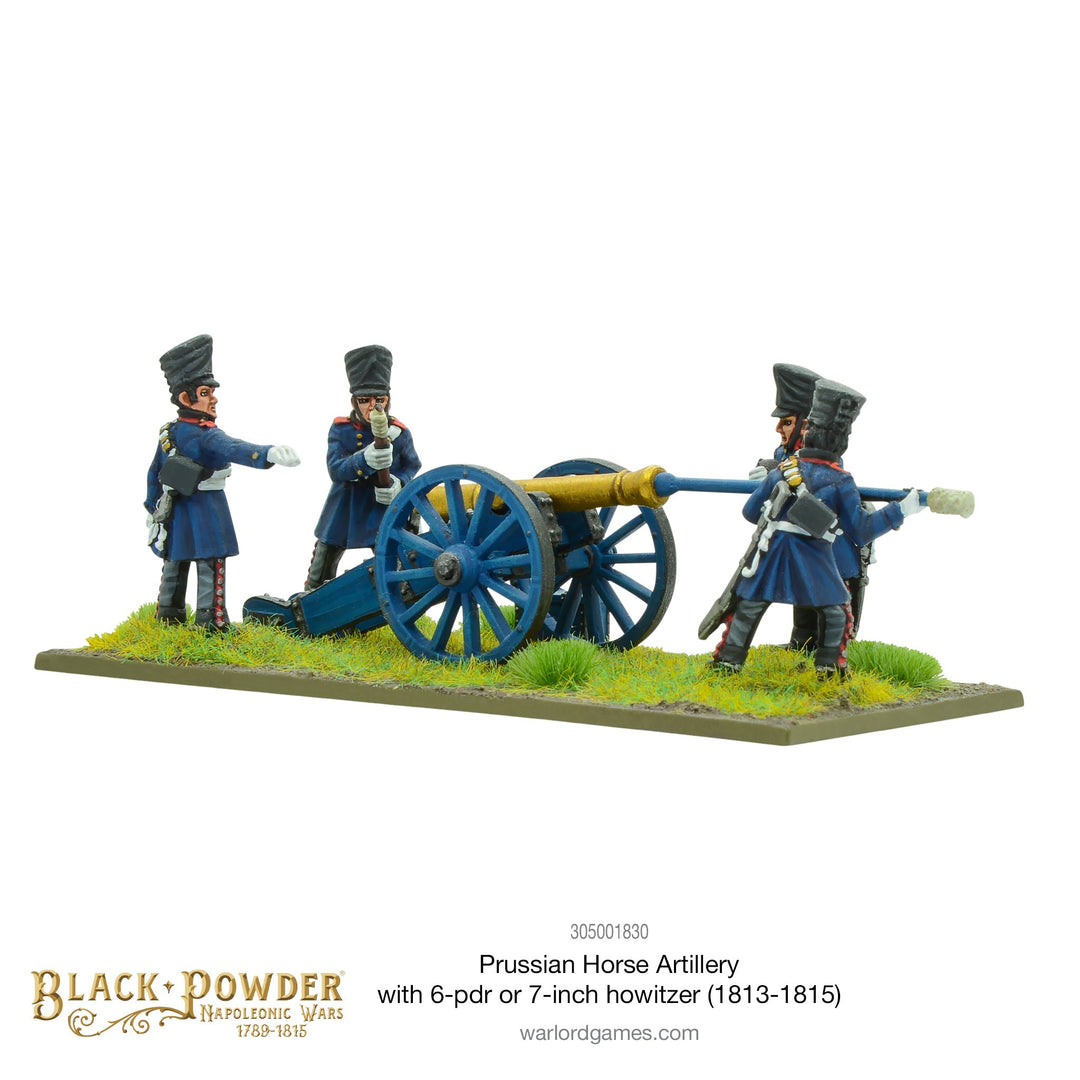 Black Powder: Napoleonic Wars - Napoleonic Prussian Horse Artillery with 6-pdr (1813-1815)