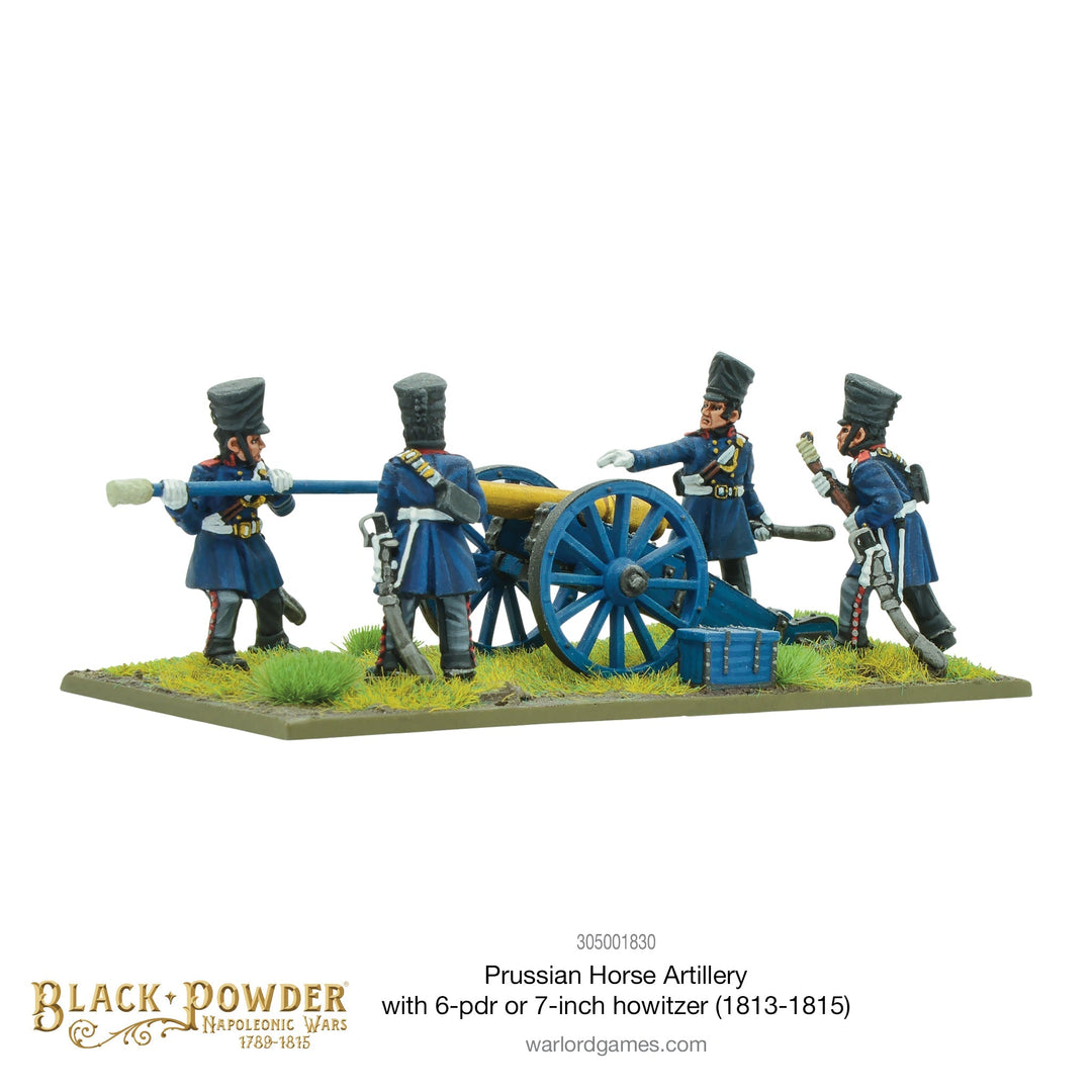 Black Powder: Napoleonic Wars - Napoleonic Prussian Horse Artillery with 6-pdr (1813-1815)