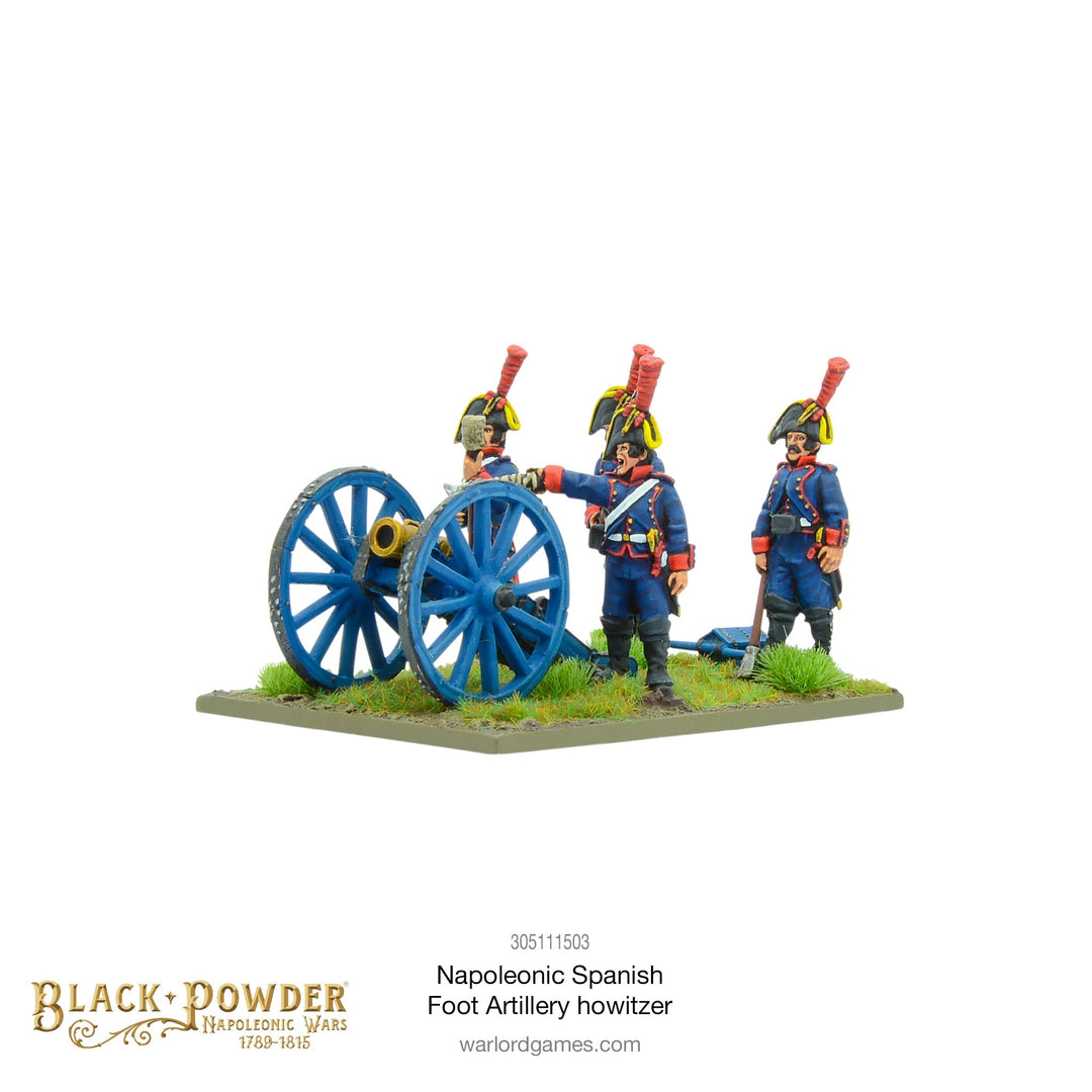 Black Powder: Napoleonic Wars - Spanish foot artillery howitzer