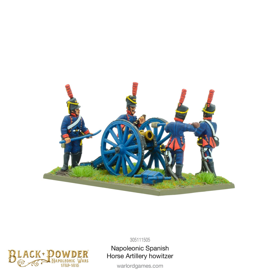 Black Powder: Napoleonic Wars - Napoleonic Spanish Horse Artillery with Howitzer