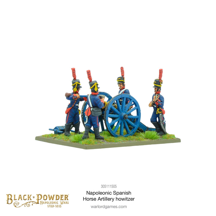 Black Powder: Napoleonic Wars - Napoleonic Spanish Horse Artillery with Howitzer