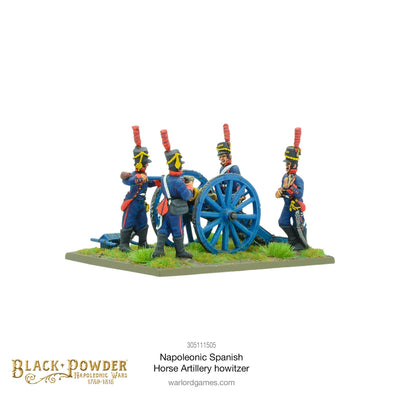 Black Powder: Napoleonic Wars - Napoleonic Spanish Horse Artillery with Howitzer