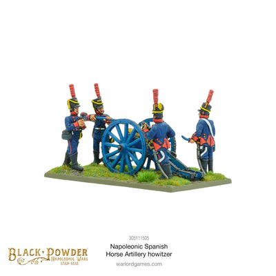 Black Powder: Napoleonic Wars - Napoleonic Spanish Horse Artillery with Howitzer