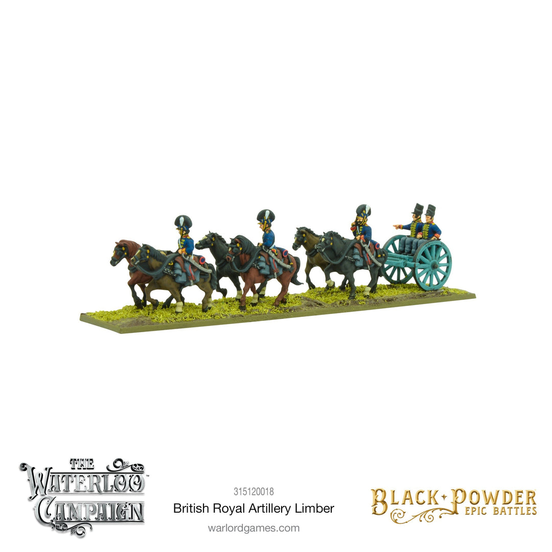 Black Powder Epic Battles: Napoleonic British Royal Artillery Limber