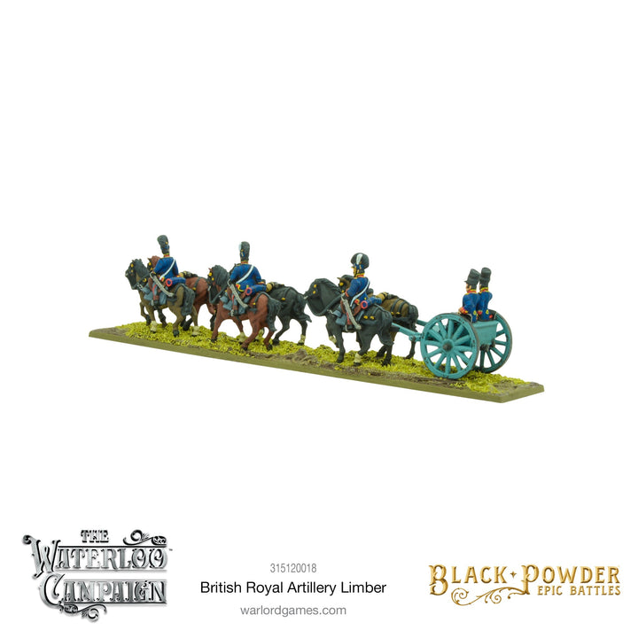 Black Powder Epic Battles: Napoleonic British Royal Artillery Limber