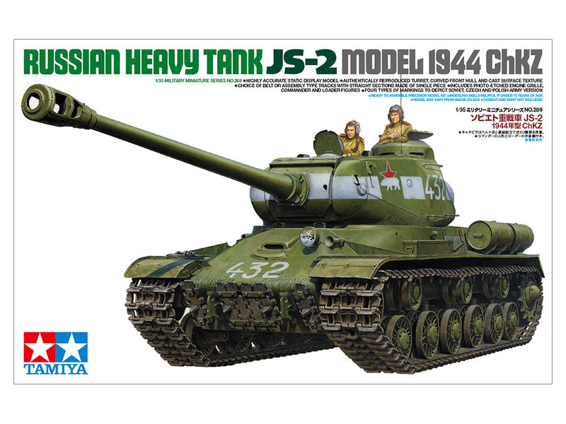 Tamiya 1/35 Russian Heavy Tank JS-2 Model 1944 ChKZ (35289)