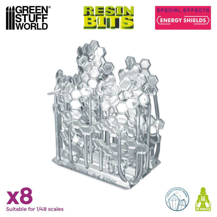 3D printed set - Energy Shields (Green Stuff World)