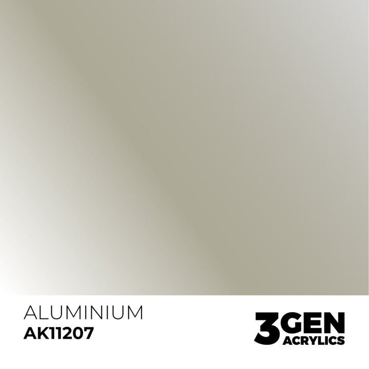 3GEN Acrylics: Aluminium – Metallic (AK Interactive) (AK11207)