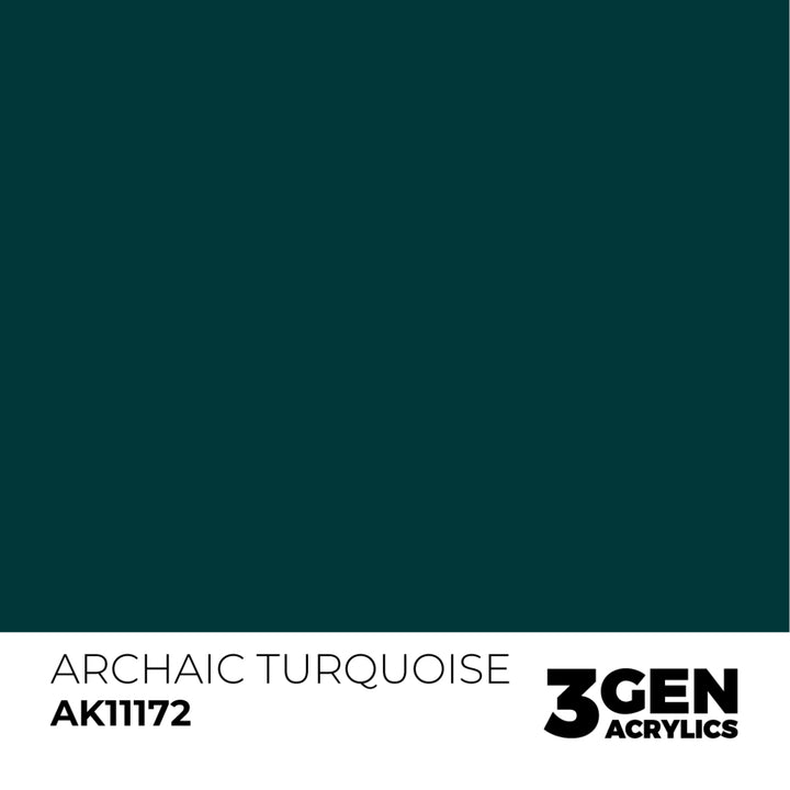 3GEN Acrylics: Archaic Turquoise (AK Interactive) (AK11172)