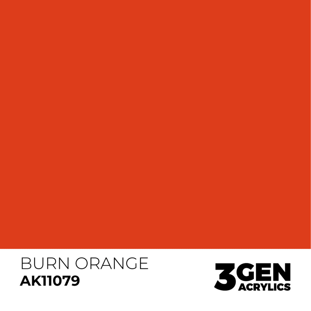 3GEN Acrylics: Burn Orange (AK Interactive) (AK11079)