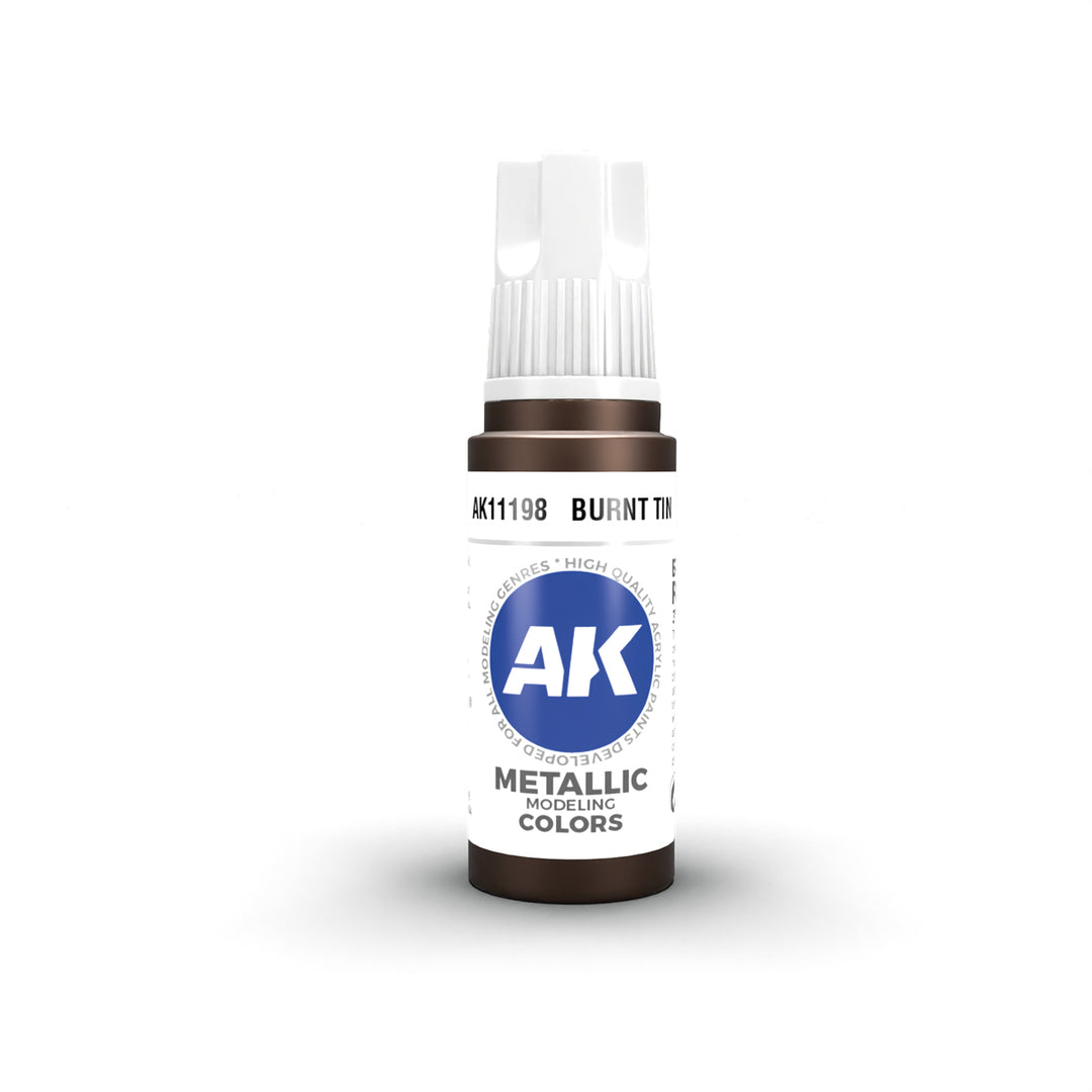 3GEN Acrylics: Burnt Tin – Metallic (AK Interactive) (AK11198)