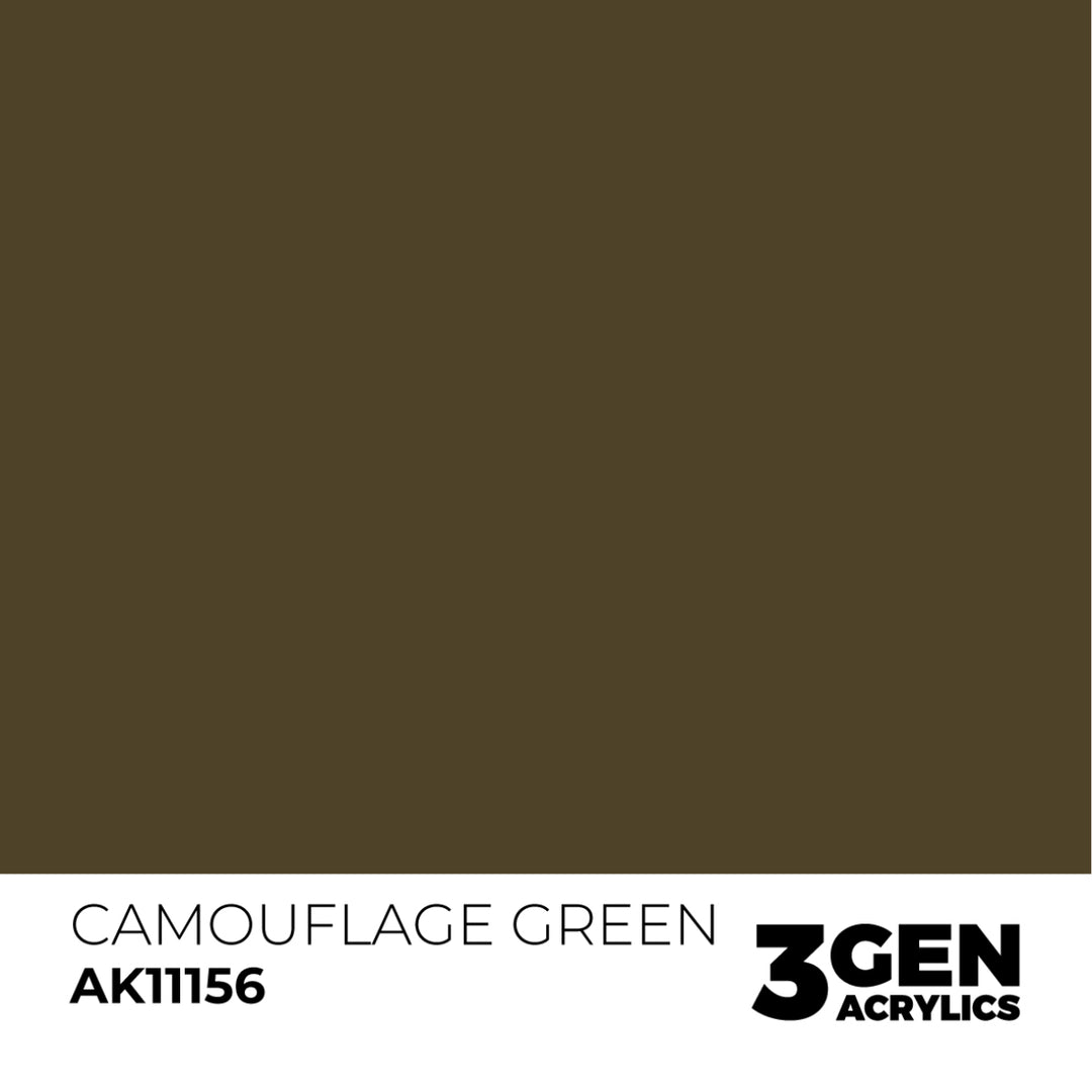 3GEN Acrylics: Camouflage Green (AK Interactive) (AK11156)