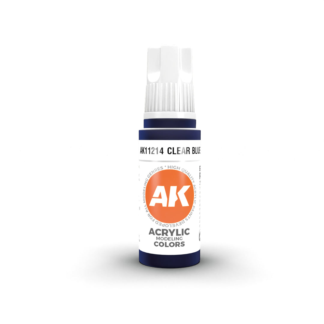 3GEN Acrylics: Clear Blue (AK Interactive) (AK11214)