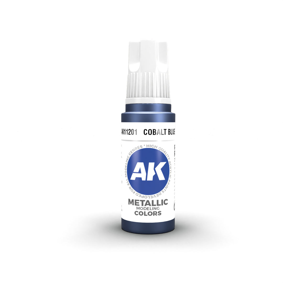 3GEN Acrylics: Cobalt Blue – Metallic (AK Interactive) (AK11201)