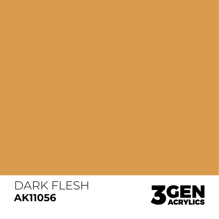 3GEN Acrylics: Dark Flesh (AK Interactive) (AK11056)