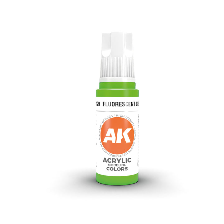 3GEN Acrylics: Fluorescent Green (AK Interactive) (AK11129)