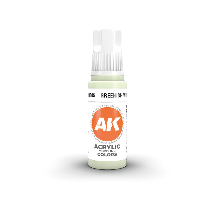 3GEN Acrylics: Greenish White (AK Interactive) (AK11005)