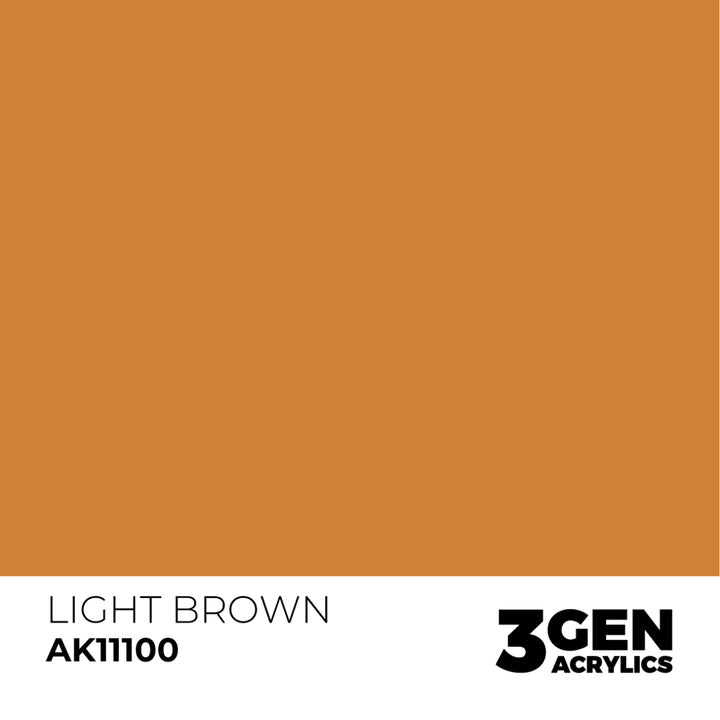 3GEN Acrylics: Light Brown (AK Interactive) (AK11100)