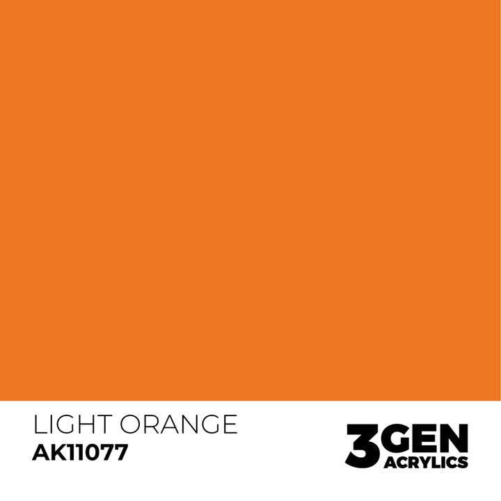 3GEN Acrylics: Light Orange (AK Interactive) (AK11077)