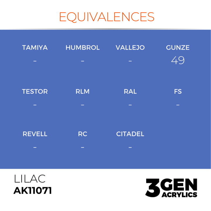 3GEN Acrylics: Lilac (AK Interactive) (AK11071)