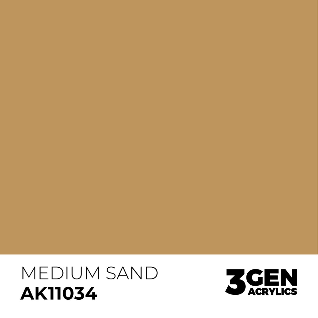 3GEN Acrylics: Medium Sand (AK Interactive) (AK11034)