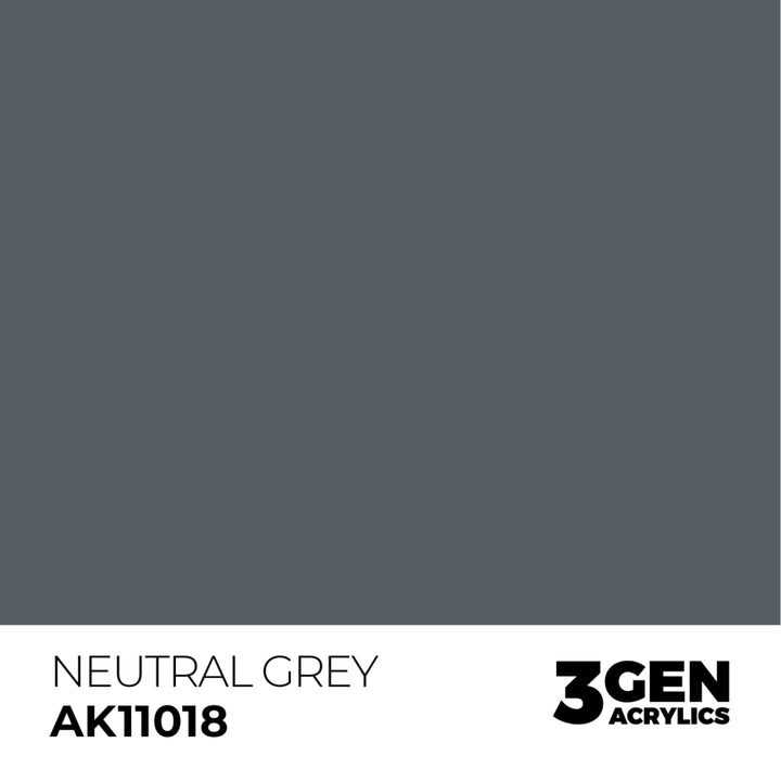 3GEN Acrylics: Neutral Grey (AK Interactive) (AK11018)
