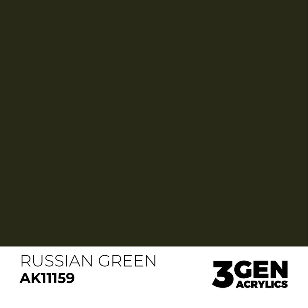 3GEN Acrylics: Russian Green (AK Interactive) (AK11159)