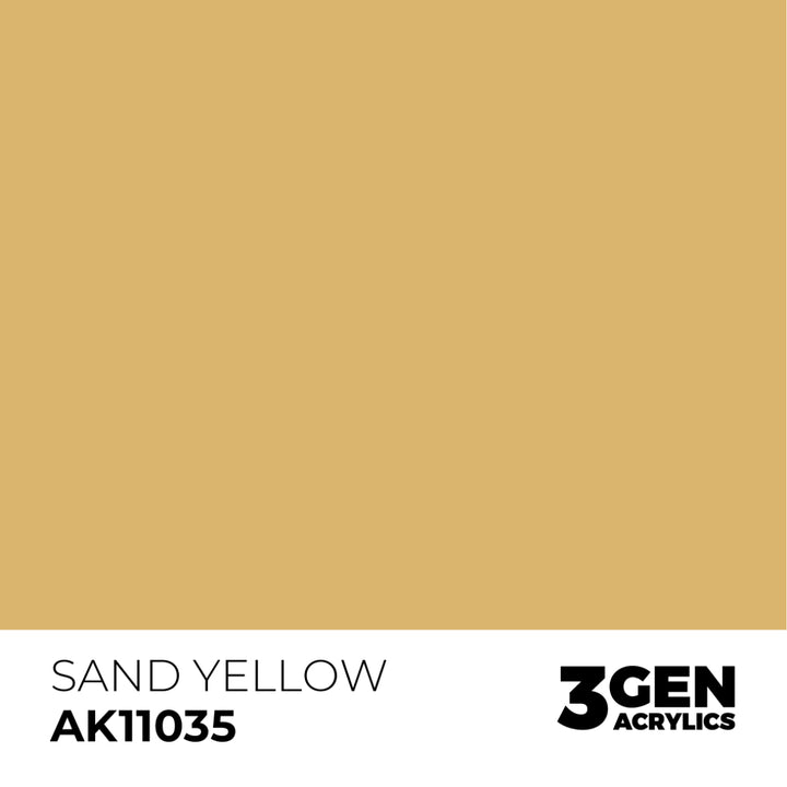 3GEN Acrylics: Sand Yellow (AK Interactive) (AK11035)