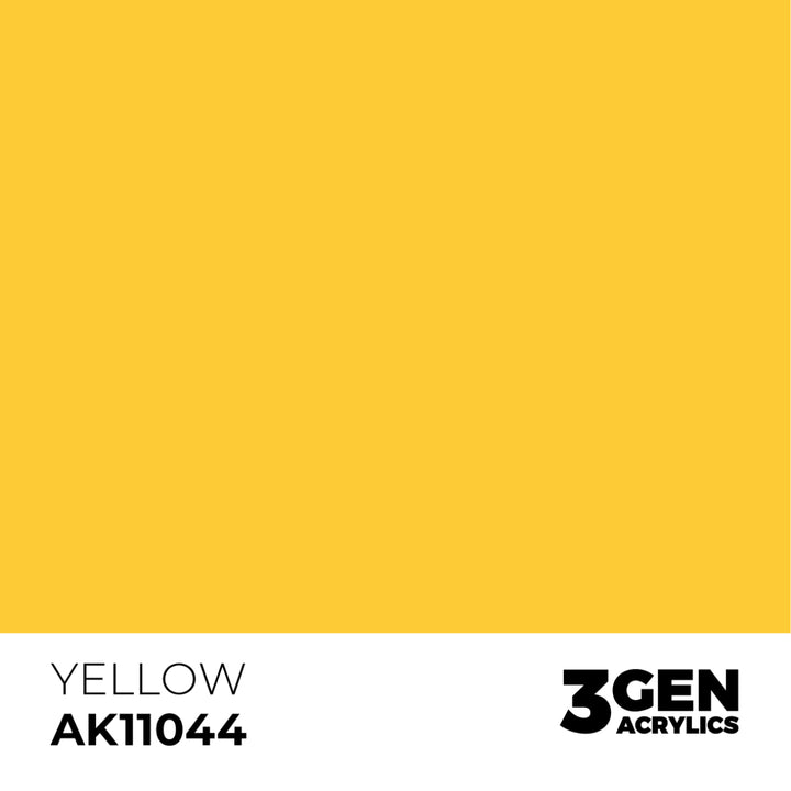3GEN Acrylics: Yellow (AK Interactive) (AK11044)