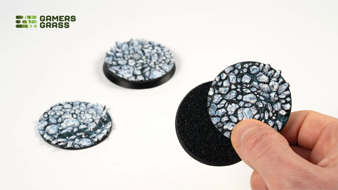 GamersGrass Frost Lake - Round 50mm (x3)