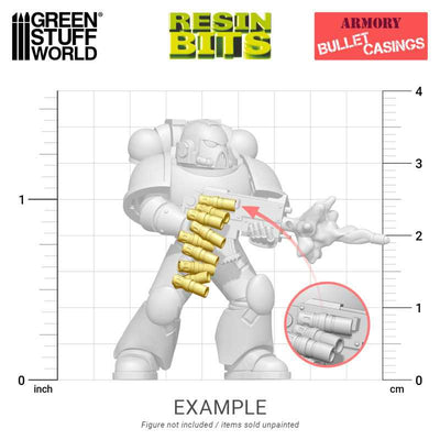 3D printed set - Bullet Casings (Green Stuff World)