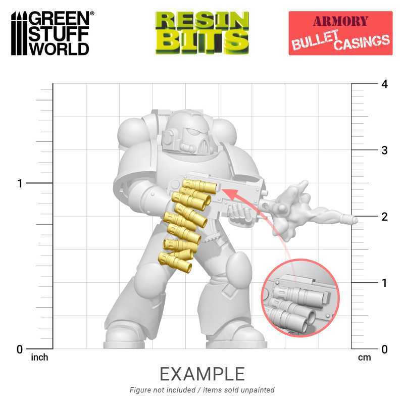 3D printed set - Bullet Casings (Green Stuff World)