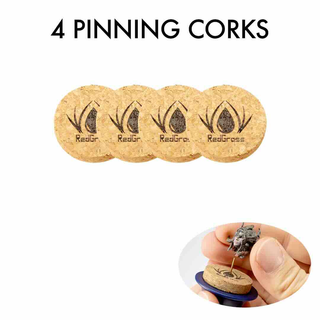 RGG360 Miniature Holder - 4 Pinning Corks