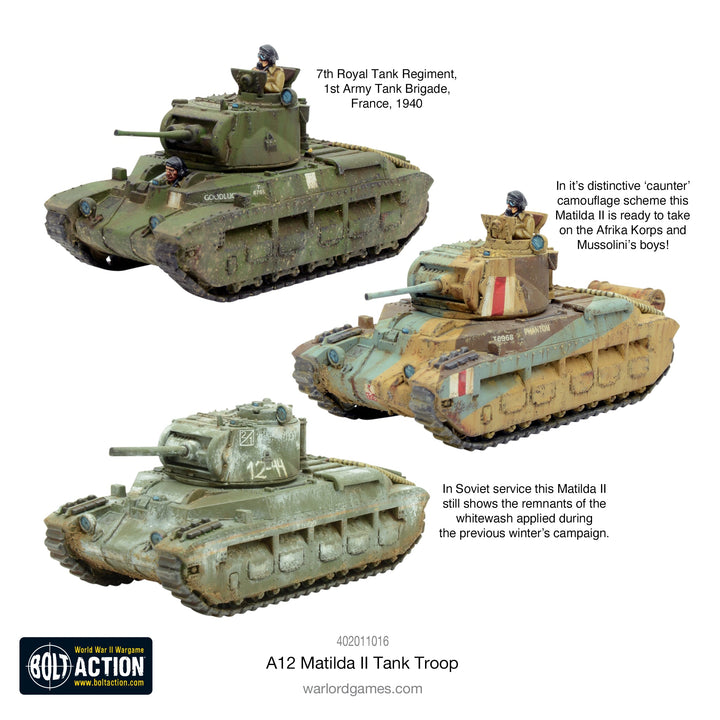 Bolt Action: Matilda II troop