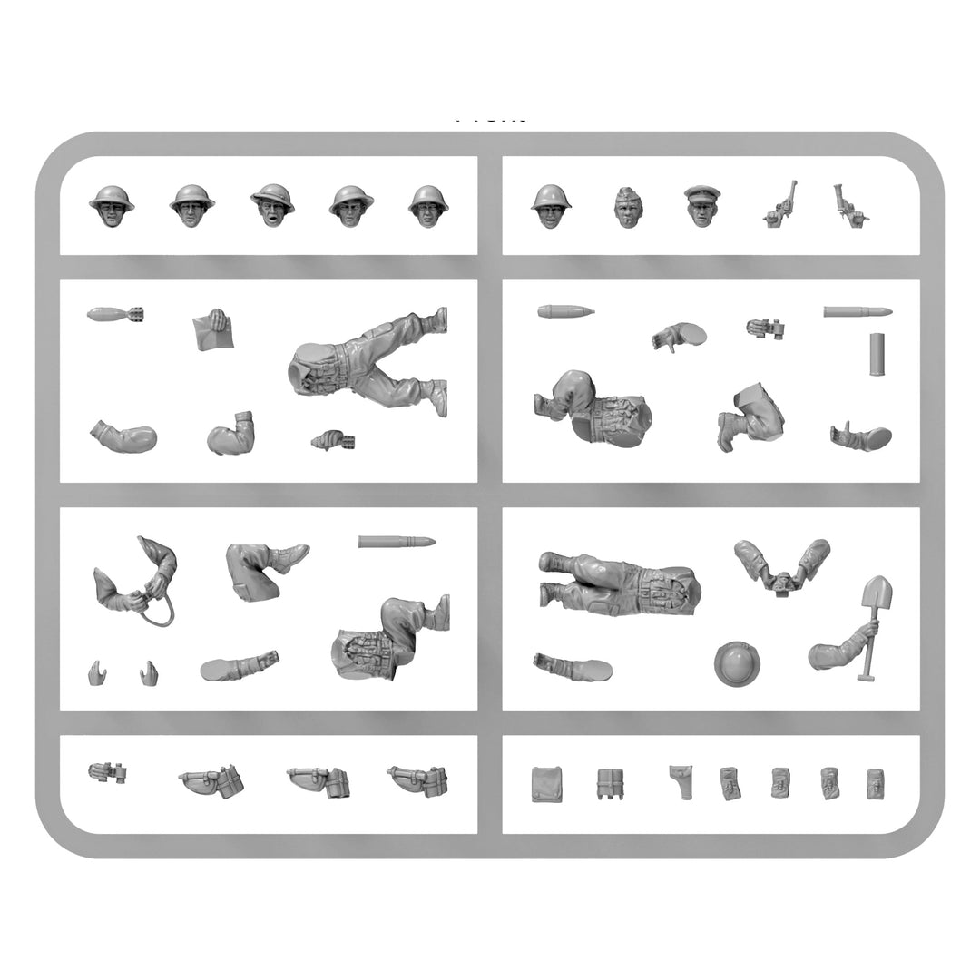 Bolt Action: British Heavy weapons platoon (plastic)