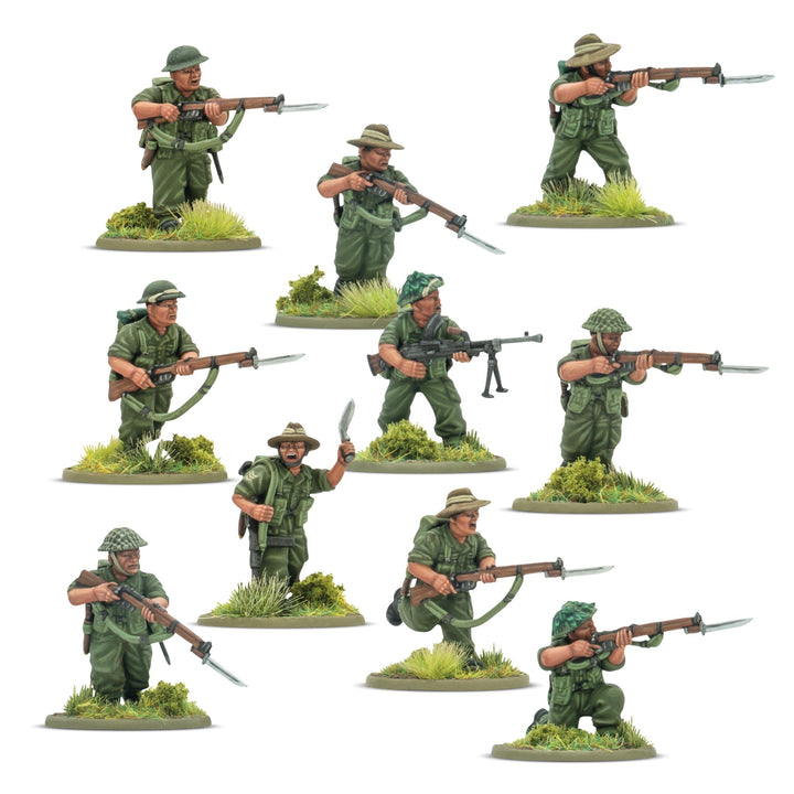 Bolt Action: Gurkha Infantry Platoon