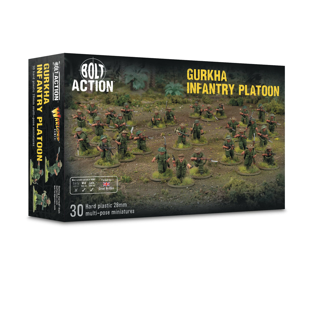 Bolt Action: Gurkha Infantry Platoon