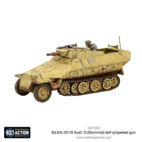 Bolt Action: Sd.Kfz 251/9 Ausf D (Stummel) half-track